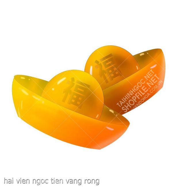 hai vien ngoc tien vang rong